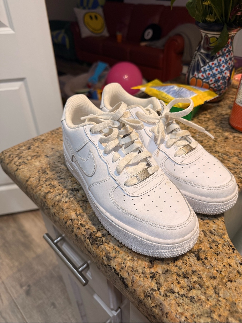 Nike White Low-Top Sneakers